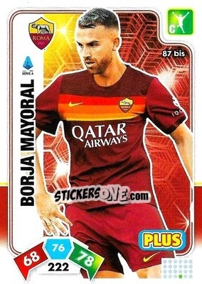 Cromo Borja Mayoral - Calciatori 2020-2021. Adrenalyn XL - Panini