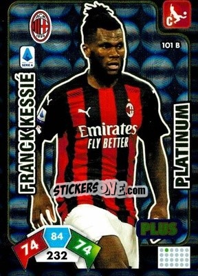 Sticker Franck Kessié - Calciatori 2020-2021. Adrenalyn XL n. 101B - Panini