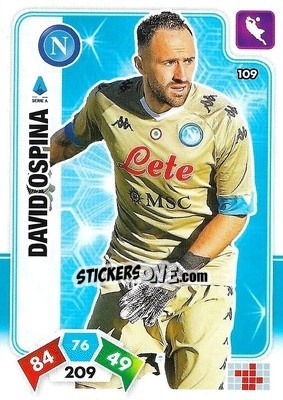 Sticker David Ospina - Calciatori 2020-2021. Adrenalyn XL n. 109 - Panini