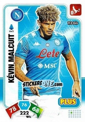 Sticker Kévin Malcuit - Calciatori 2020-2021. Adrenalyn XL - Panini