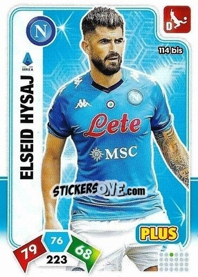 Sticker Elseid Hysaj - Calciatori 2020-2021. Adrenalyn XL - Panini