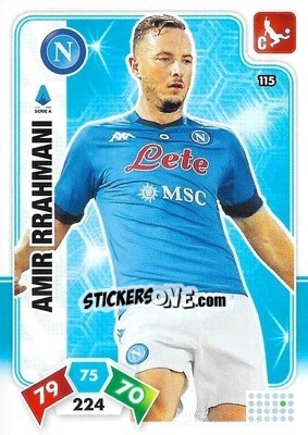 Figurina Amir Rrahmani - Calciatori 2020-2021. Adrenalyn XL - Panini