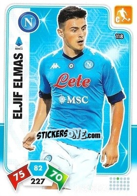 Sticker Eljif Elmas - Calciatori 2020-2021. Adrenalyn XL - Panini