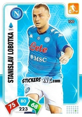 Sticker Stanislav Lobotka - Calciatori 2020-2021. Adrenalyn XL n. 120 - Panini