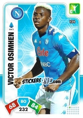 Sticker Victor Osimhen - Calciatori 2020-2021. Adrenalyn XL n. 124 - Panini