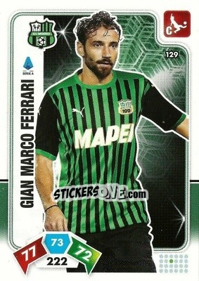 Figurina Gian Marco Ferrari - Calciatori 2020-2021. Adrenalyn XL - Panini