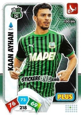 Sticker Kaan Ayhan - Calciatori 2020-2021. Adrenalyn XL n. 130bis - Panini