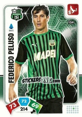 Cromo Federico Peluso - Calciatori 2020-2021. Adrenalyn XL - Panini