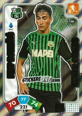 Cromo Filip Djuricic - Calciatori 2020-2021. Adrenalyn XL - Panini