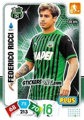 Cromo Federico Ricci - Calciatori 2020-2021. Adrenalyn XL - Panini