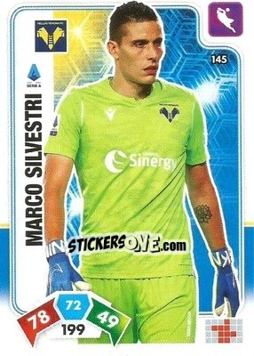 Sticker Marco Silvestri - Calciatori 2020-2021. Adrenalyn XL - Panini