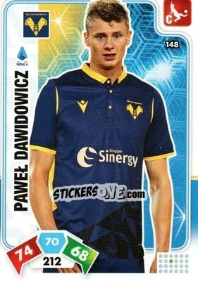 Figurina Paweł Dawidowicz - Calciatori 2020-2021. Adrenalyn XL - Panini