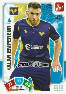 Sticker Alan Empereur - Calciatori 2020-2021. Adrenalyn XL - Panini