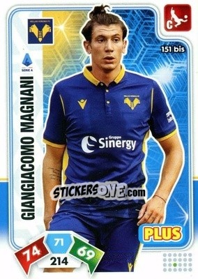 Sticker Giangiacomo Magnani - Calciatori 2020-2021. Adrenalyn XL - Panini