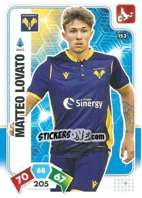 Figurina Matteo Lovato - Calciatori 2020-2021. Adrenalyn XL - Panini