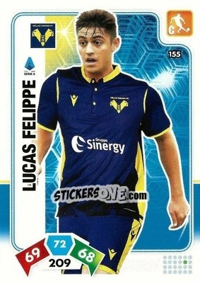 Cromo Lucas Felippe - Calciatori 2020-2021. Adrenalyn XL - Panini