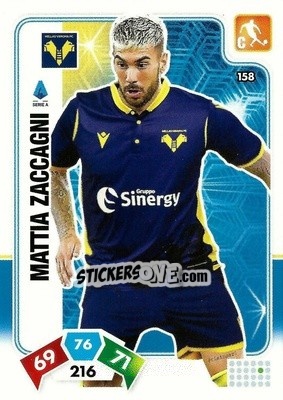 Sticker Mattia Zaccagni - Calciatori 2020-2021. Adrenalyn XL - Panini