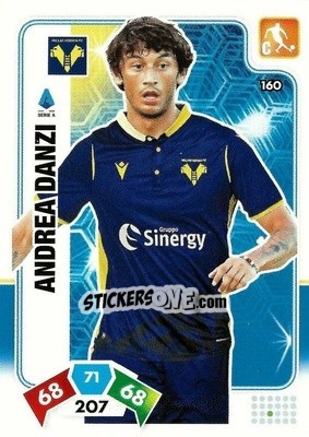 Sticker Andrea Danzi - Calciatori 2020-2021. Adrenalyn XL - Panini