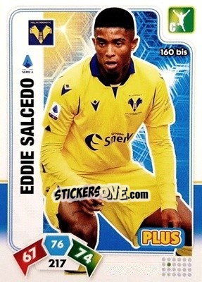 Sticker Eddie Salcedo - Calciatori 2020-2021. Adrenalyn XL - Panini