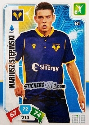 Cromo Mariusz Stępiński - Calciatori 2020-2021. Adrenalyn XL - Panini