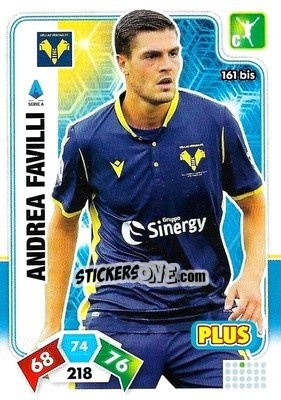 Sticker Andrea Favilli - Calciatori 2020-2021. Adrenalyn XL - Panini