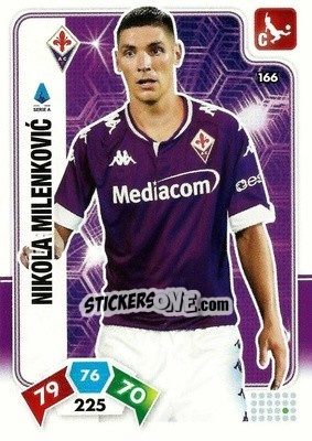 Cromo Nikola Milenkovic - Calciatori 2020-2021. Adrenalyn XL - Panini