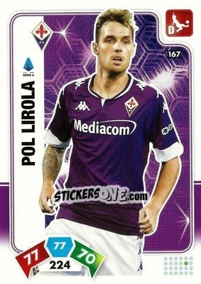 Cromo Pol Lirola - Calciatori 2020-2021. Adrenalyn XL - Panini