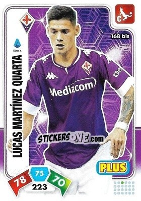 Figurina Lucas Martínez Quarta - Calciatori 2020-2021. Adrenalyn XL - Panini