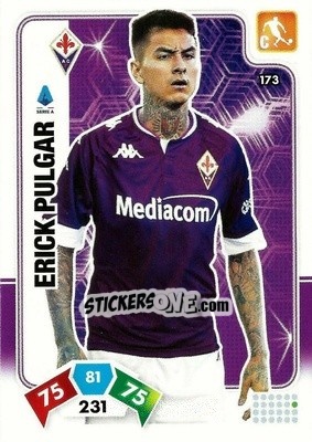 Cromo Erick Pulgar - Calciatori 2020-2021. Adrenalyn XL - Panini