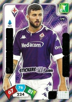 Figurina Patrick Cutrone - Calciatori 2020-2021. Adrenalyn XL - Panini