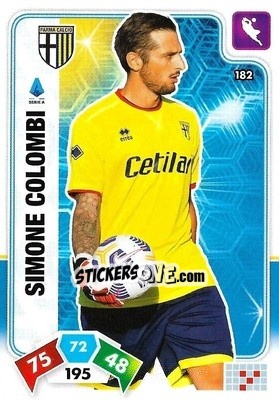 Sticker Simone Colombi - Calciatori 2020-2021. Adrenalyn XL - Panini