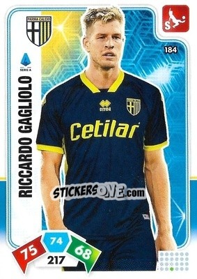 Cromo Riccardo Gagliolo - Calciatori 2020-2021. Adrenalyn XL - Panini