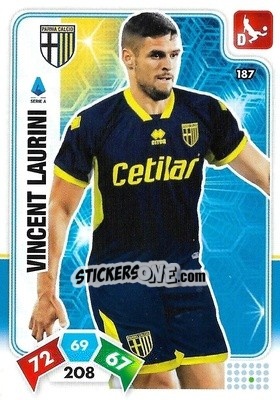 Cromo Vincent Laurini - Calciatori 2020-2021. Adrenalyn XL - Panini