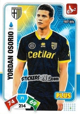 Figurina Yordan Osorio - Calciatori 2020-2021. Adrenalyn XL - Panini