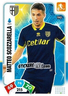 Cromo Matteo Scozzarella - Calciatori 2020-2021. Adrenalyn XL - Panini