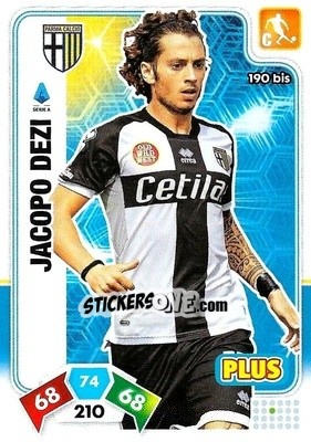 Cromo Jacopo Dezi - Calciatori 2020-2021. Adrenalyn XL - Panini