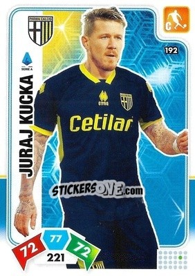 Figurina Juraj Kucka - Calciatori 2020-2021. Adrenalyn XL - Panini