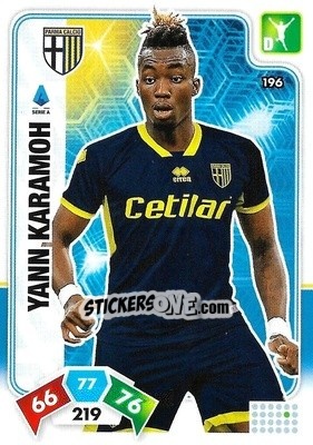 Cromo Yann Karamoh - Calciatori 2020-2021. Adrenalyn XL - Panini