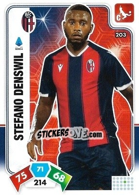 Figurina Stefano Denswil - Calciatori 2020-2021. Adrenalyn XL - Panini