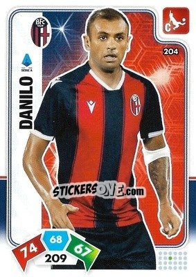 Sticker Danilo - Calciatori 2020-2021. Adrenalyn XL - Panini