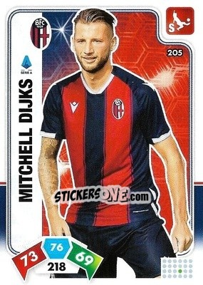 Cromo Mitchell Dijks - Calciatori 2020-2021. Adrenalyn XL - Panini