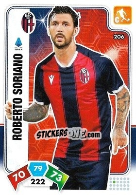 Sticker Roberto Soriano - Calciatori 2020-2021. Adrenalyn XL - Panini