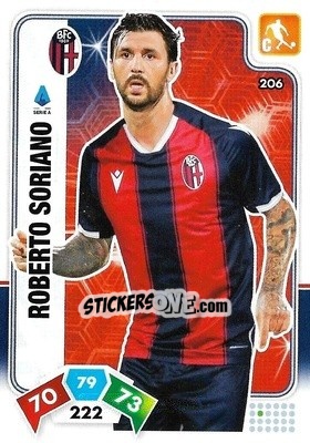 Cromo Roberto Soriano - Calciatori 2020-2021. Adrenalyn XL - Panini