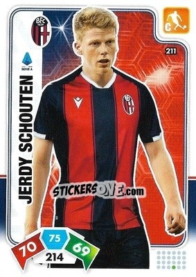 Cromo Jerdy Schouten - Calciatori 2020-2021. Adrenalyn XL - Panini