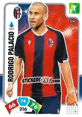 Sticker Rodrigo Palacio - Calciatori 2020-2021. Adrenalyn XL n. 214 - Panini