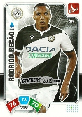 Sticker Rodrigo Becão - Calciatori 2020-2021. Adrenalyn XL - Panini