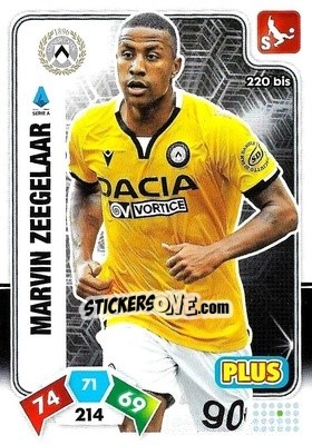 Cromo Marvin Zeegelaar - Calciatori 2020-2021. Adrenalyn XL - Panini