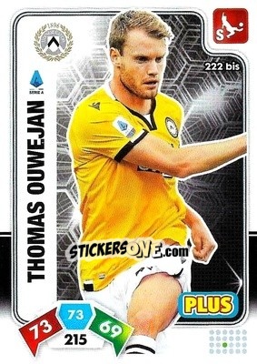 Figurina Thomas Ouwejan - Calciatori 2020-2021. Adrenalyn XL - Panini