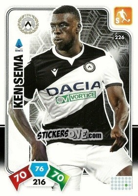 Sticker Ken Sema - Calciatori 2020-2021. Adrenalyn XL - Panini