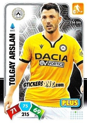 Sticker Tolgay Arslan - Calciatori 2020-2021. Adrenalyn XL - Panini
